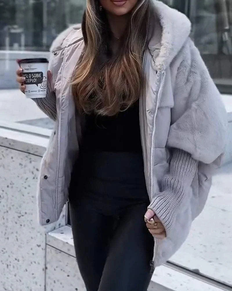 LENA | Stylowa kurtka puchowa z kapturem