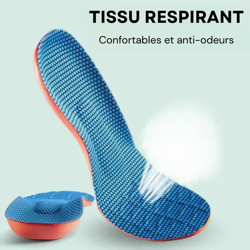 Paire de semelles ergonomiques