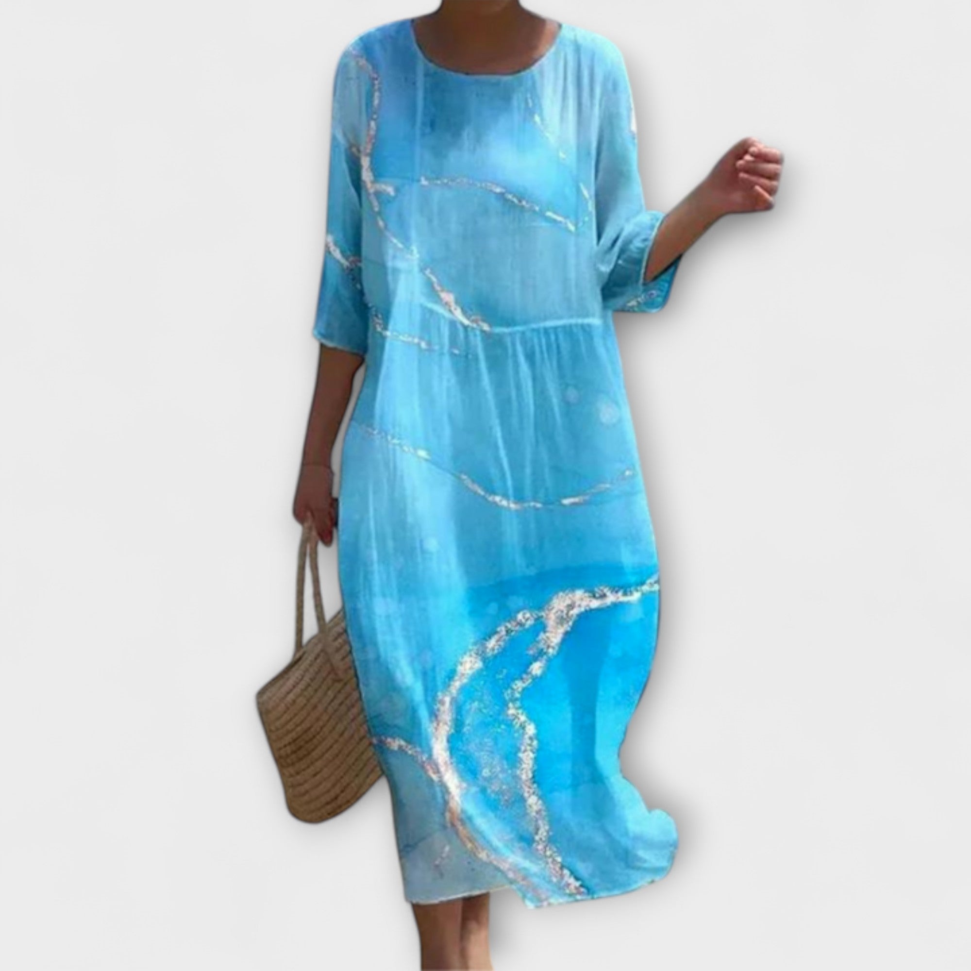 SHAE™ - Robe Maxi Florale Élégante