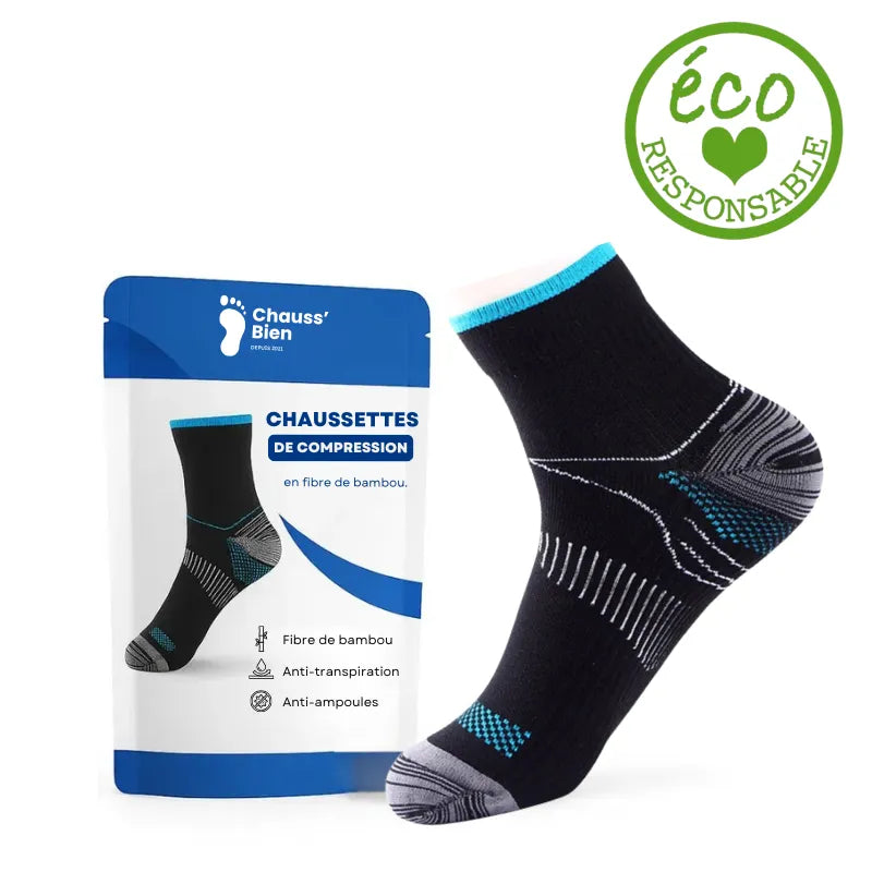 OrthoSocks™ - Chaussettes de compression en fibre de bambou