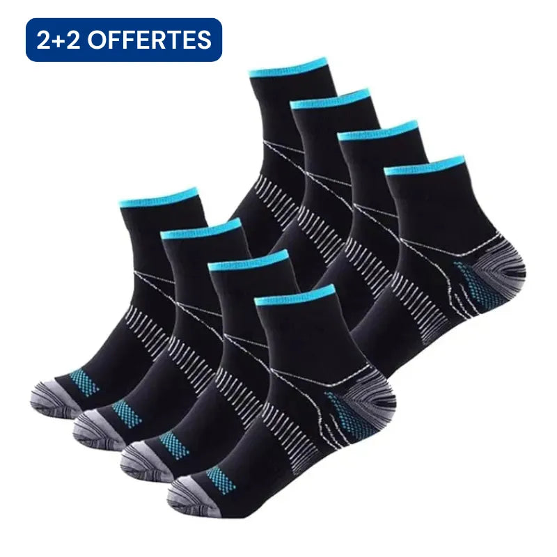 OrthoSocks™ - Chaussettes de compression en fibre de bambou