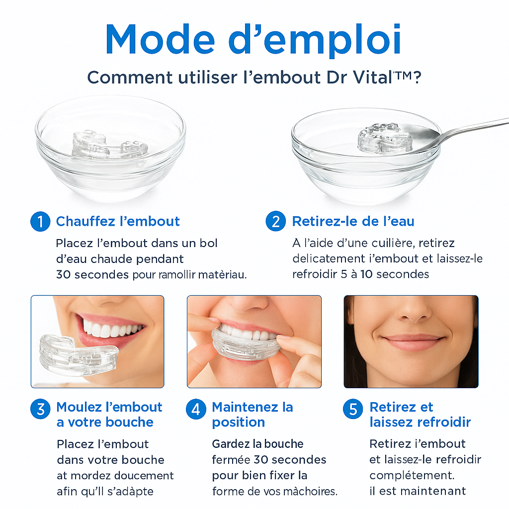 Gouttière anti-ronflement