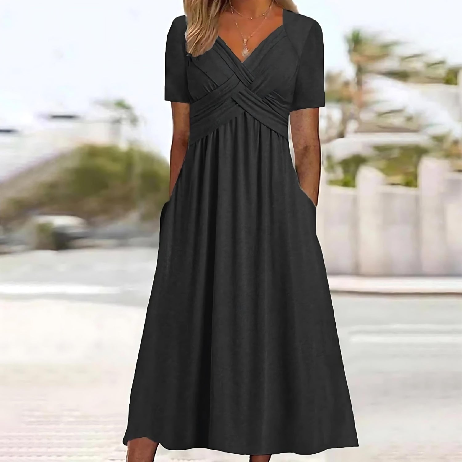 ANGELI™ - Robe Midi Élégante