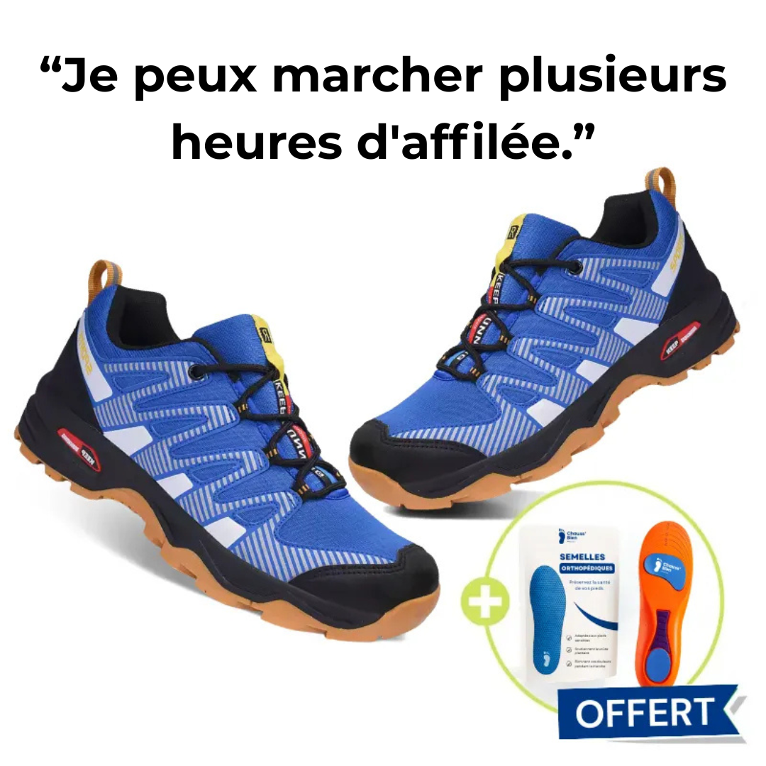 Chaussures de marche à confort orthopédique