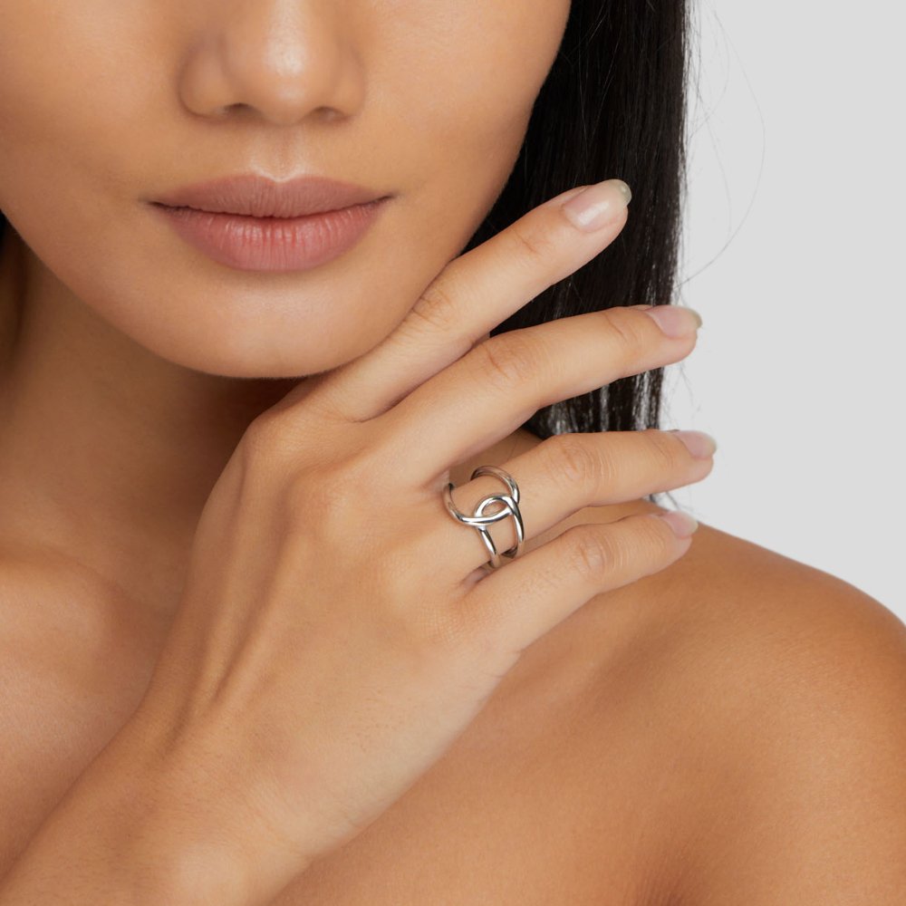 Pierścionek Astrid Srebrny