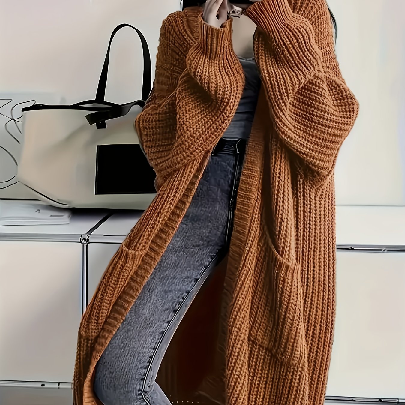 SORAYA | Przytulny Sweter Kardigan