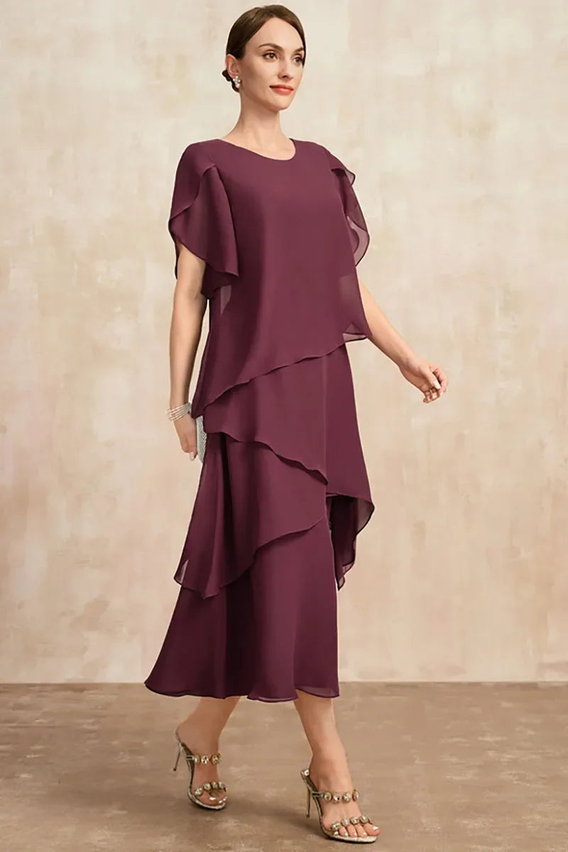SAKURA™ - Robe Midi Charme Fluide