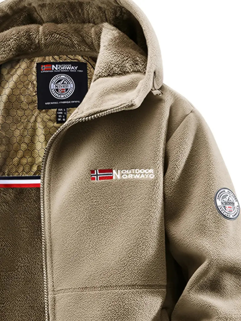 Nathaniel | Kurtka zimowa z polaru termicznego