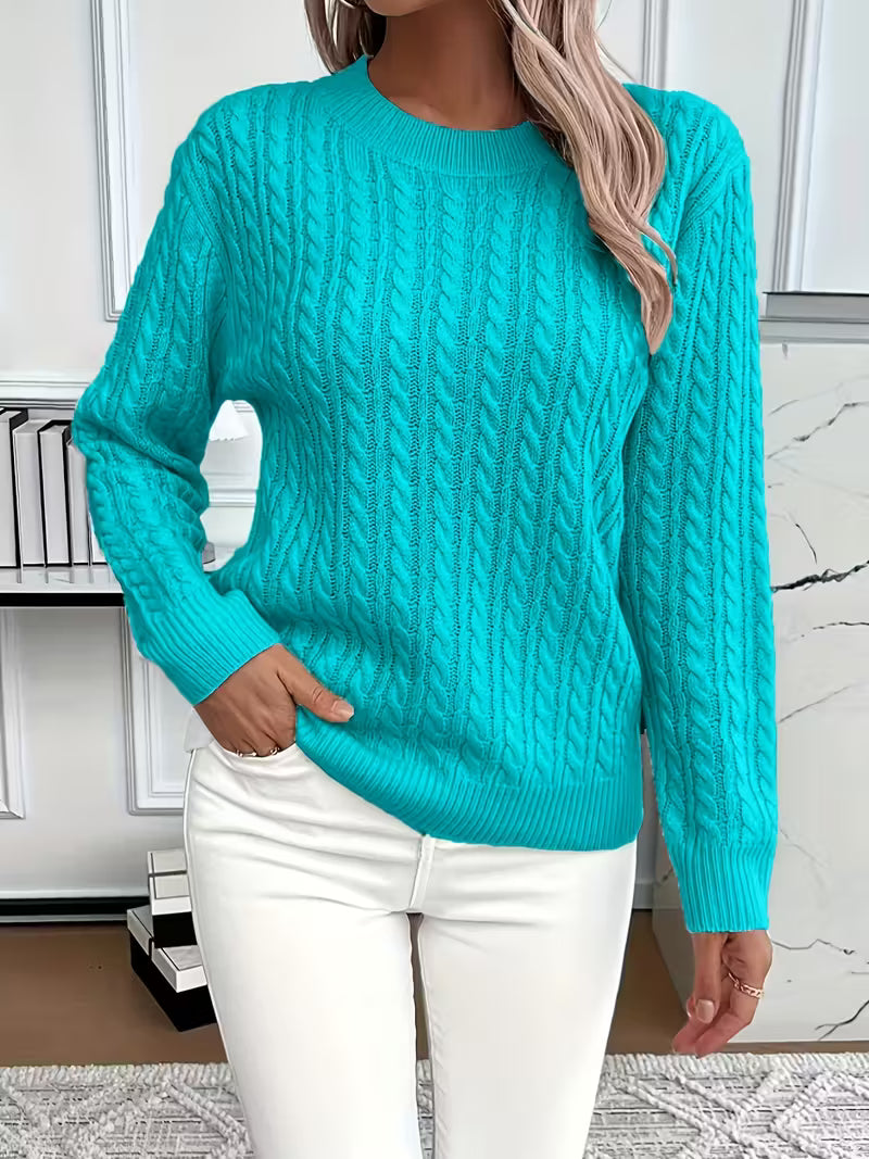 Aria™ | Miękki Sweter Minimalistyczny