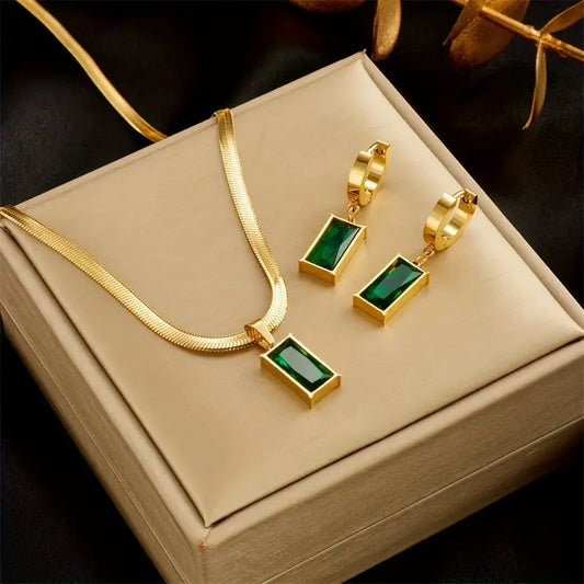 Ensemble de Bijoux Iselotte Verdain | Or