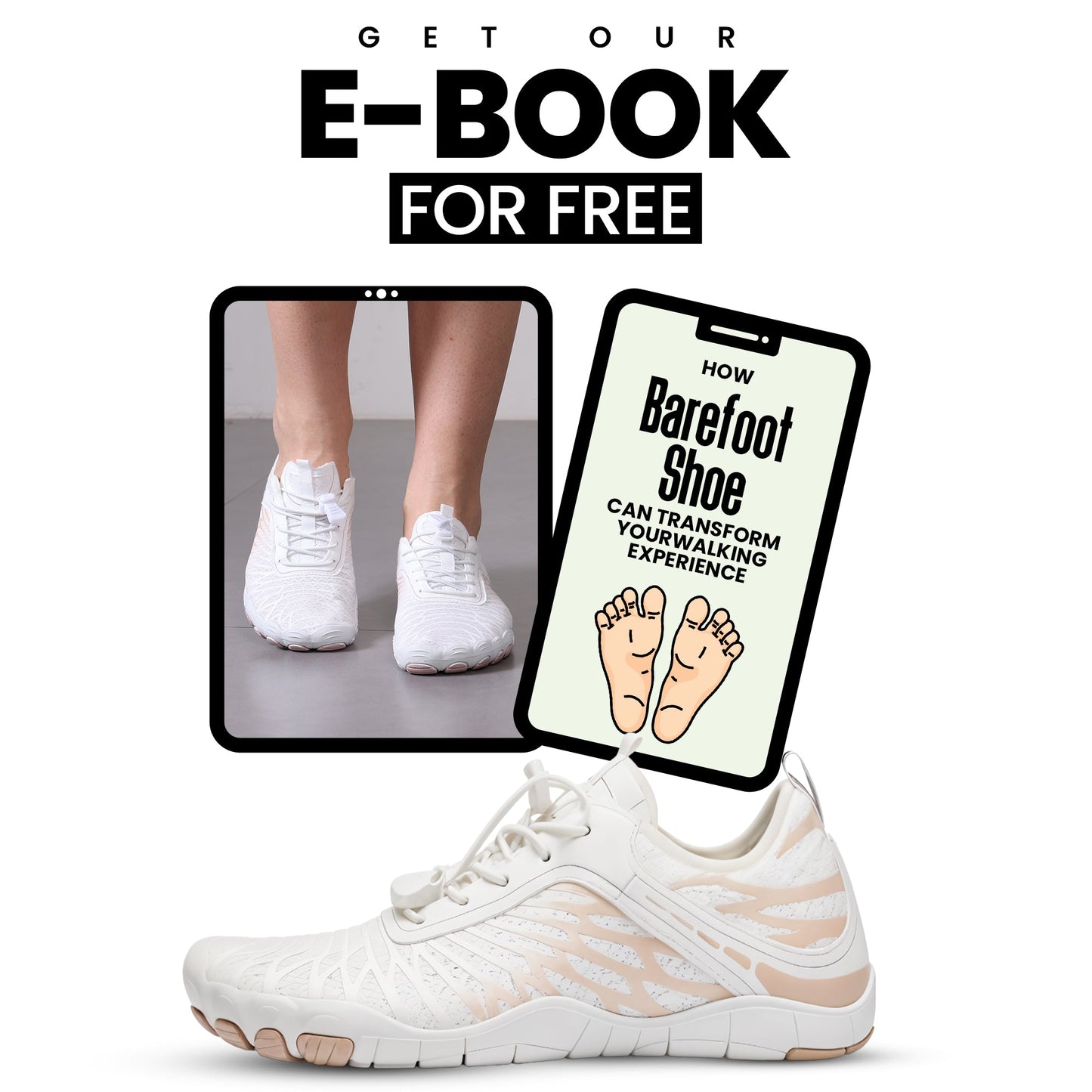 Chaussures Antidérapantes pour Pieds Sains (Unisexe)