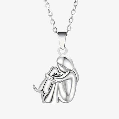 Olivia™ - Collier avec pendentif en forme de chien