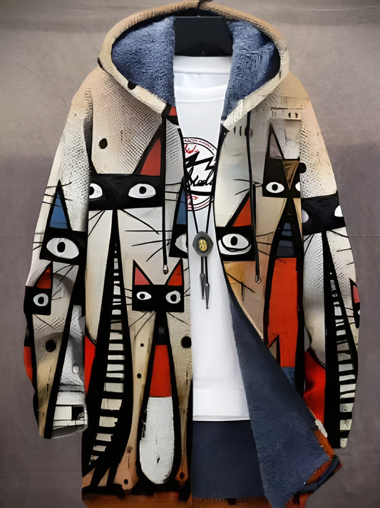 Hazel - Cardigan Artistique Élégant