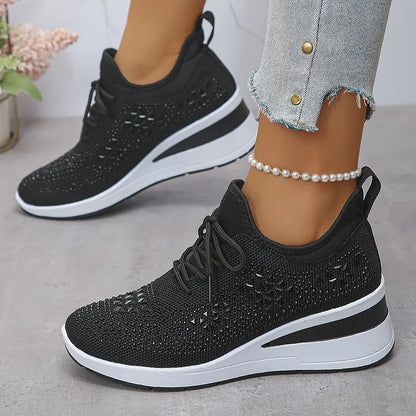 Giselle – Baskets orthopédiques avec strass scintillants