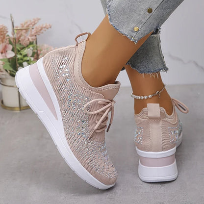 Giselle – Baskets orthopédiques avec strass scintillants