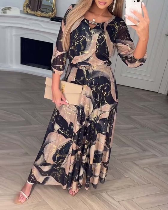 Anna | Elegancka sukienka z szyfonu