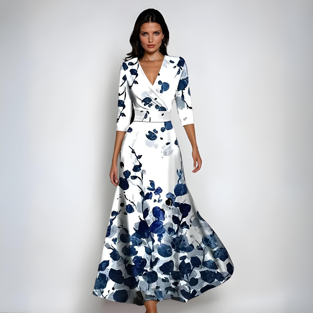 JOCELYN™ - Robe Florale Sophistiquée