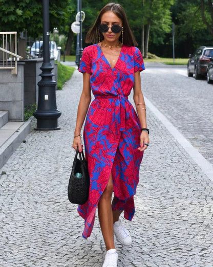 Frédérique – Robe d'été légère et fleurie