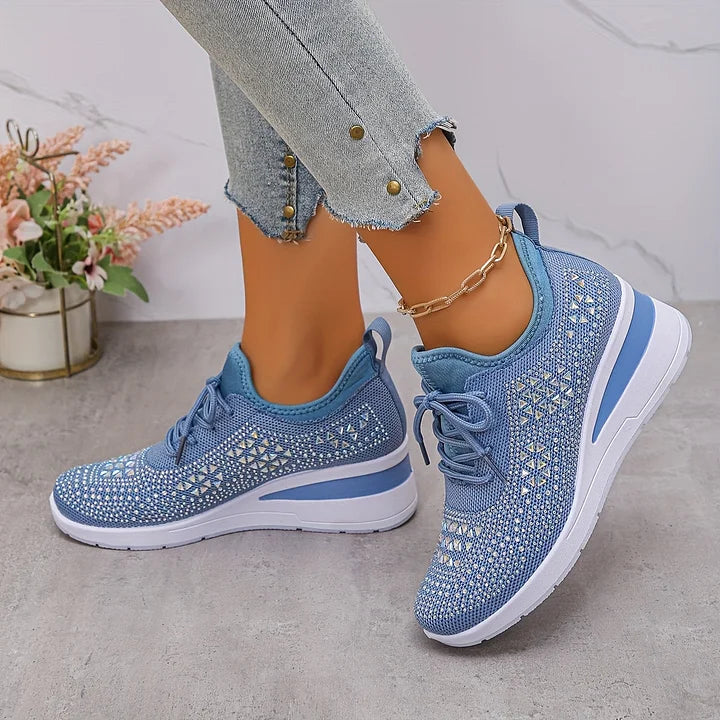Giselle – Baskets orthopédiques avec strass scintillants