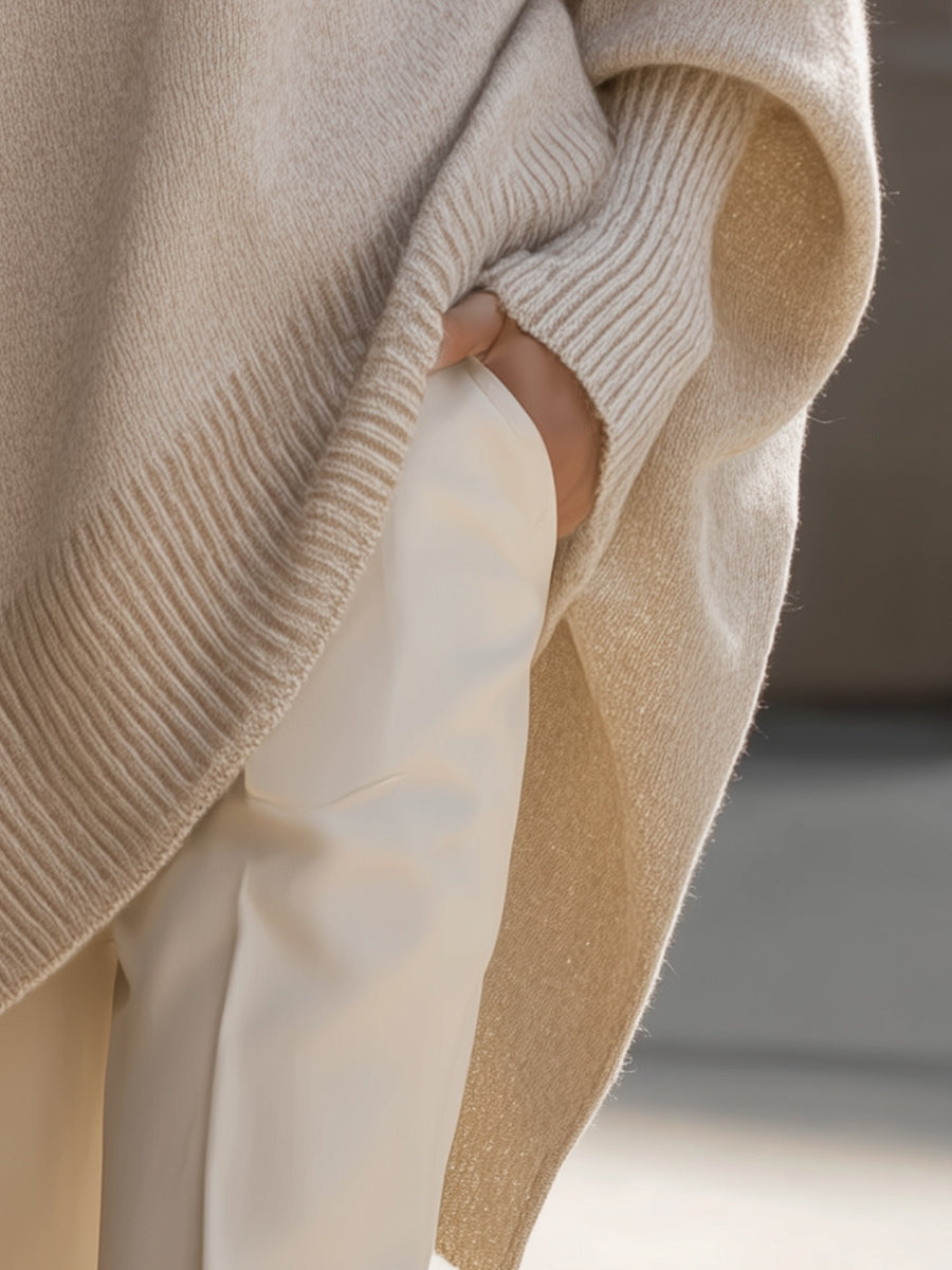 ISALIE | Pull en laine mélangée coupe oversize