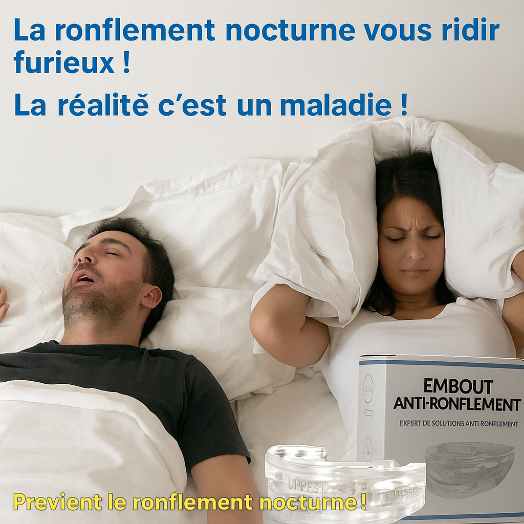 Gouttière anti-ronflement