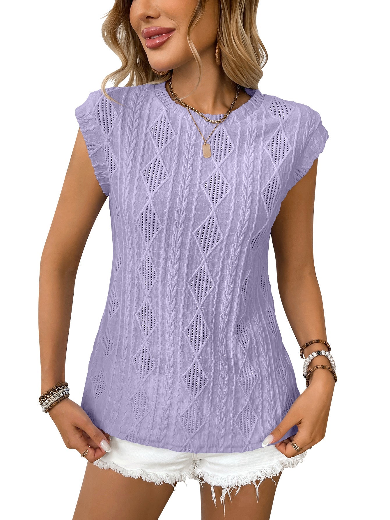 DELICE™ – T-shirt Chic en Tricot Léger