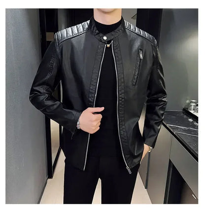 Adrian™ | Elegancka Skórzana Kurtka