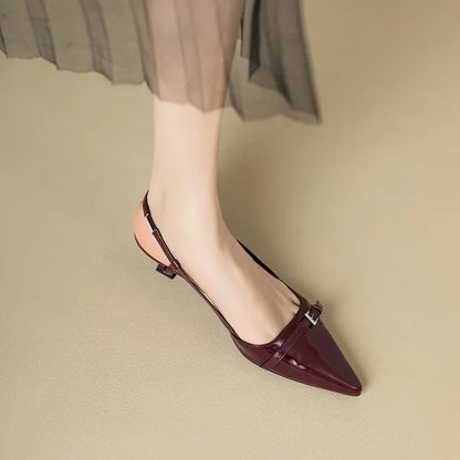 MIRELLA™ – Sandales Classiques à Talon Moyen