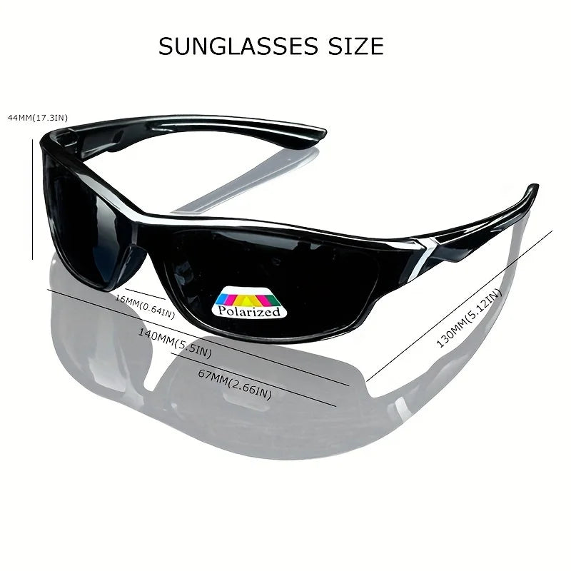 Retro Sportowe Okulary Przeciwsłoneczne dla Niego i Niej