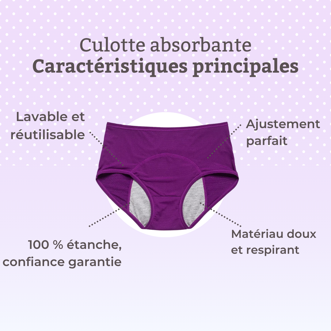 Culottes résistantes aux fuites
