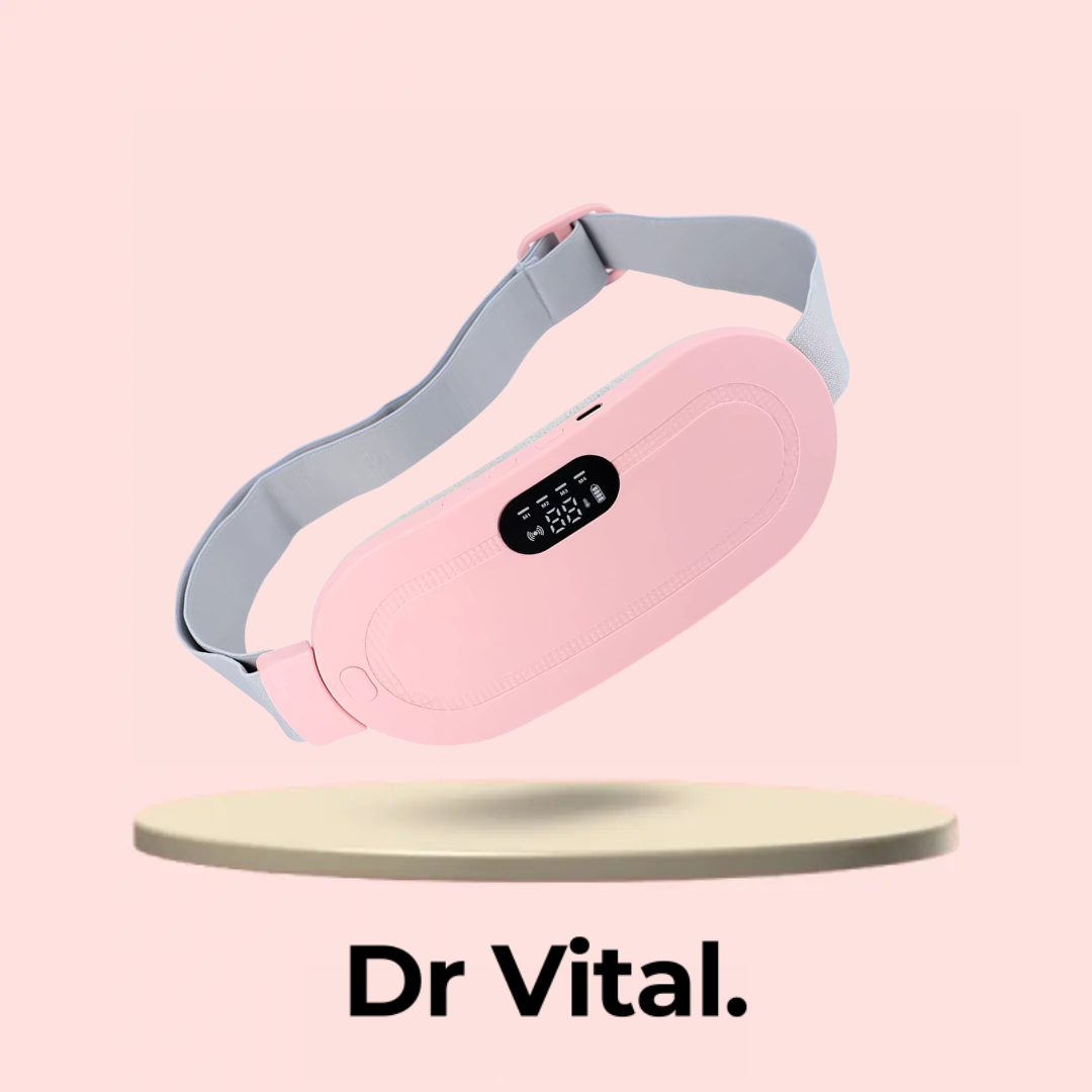 Ceinture chauffante et massante menstruelle