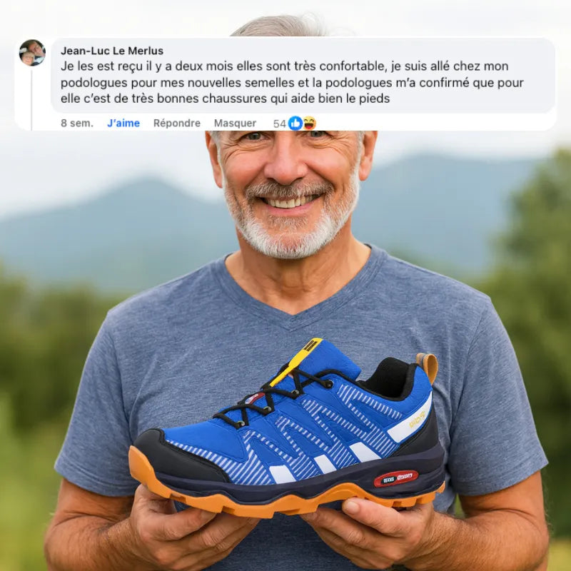 Chaussures de marche à confort orthopédique