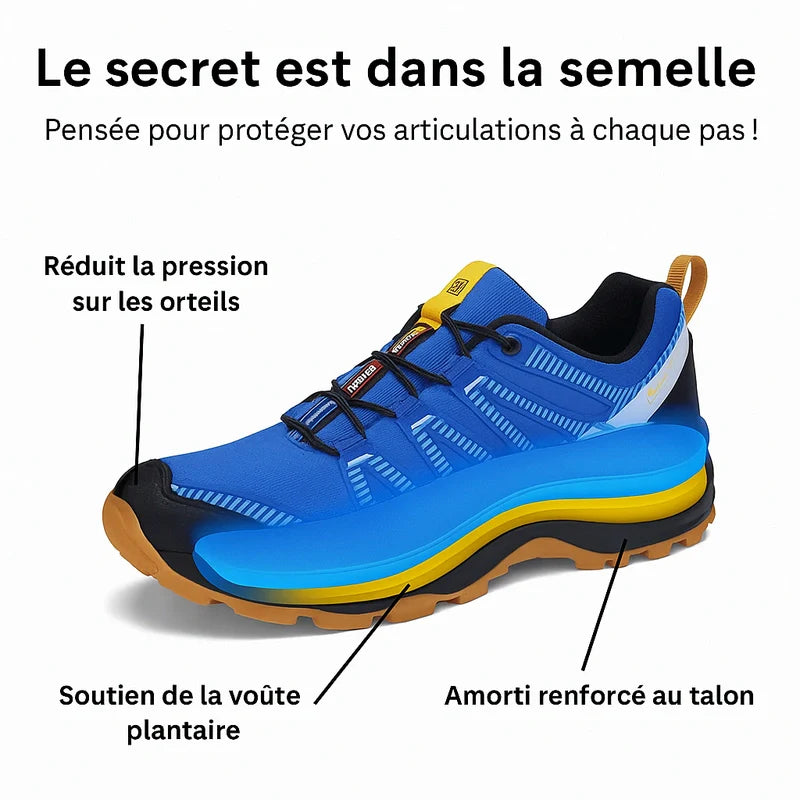 Chaussures de marche à confort orthopédique