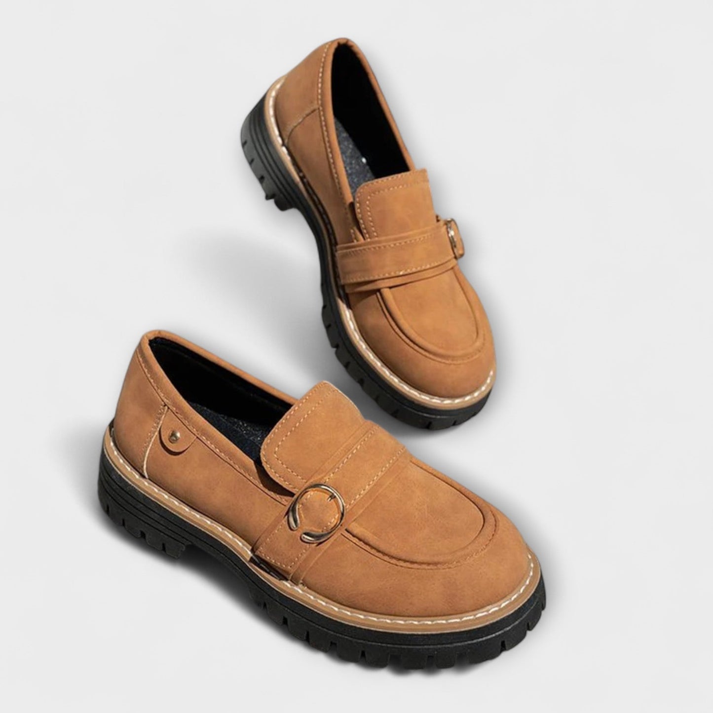 Sylvie™ | Mocassins Casual à Bout Rond