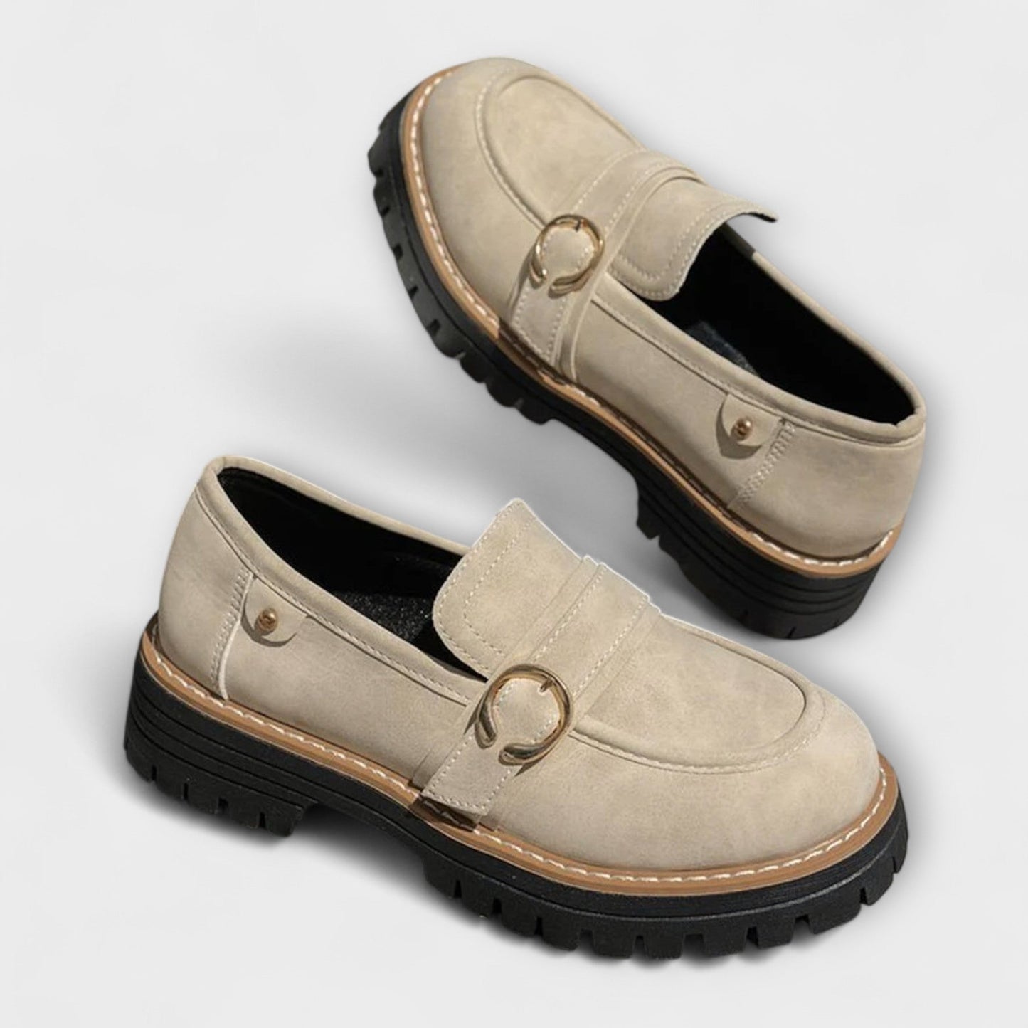 Sylvie™ | Mocassins Casual à Bout Rond