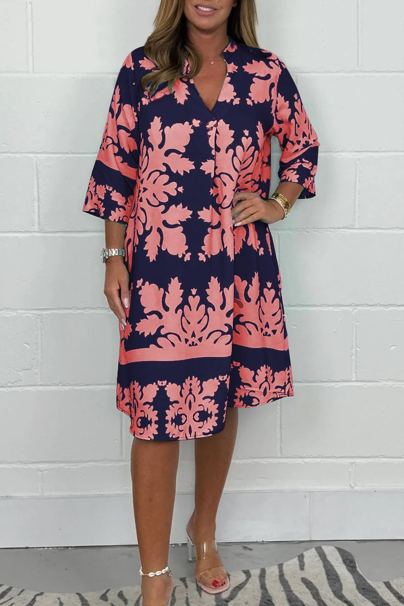 Alba – Robe de printemps fluide et élégante