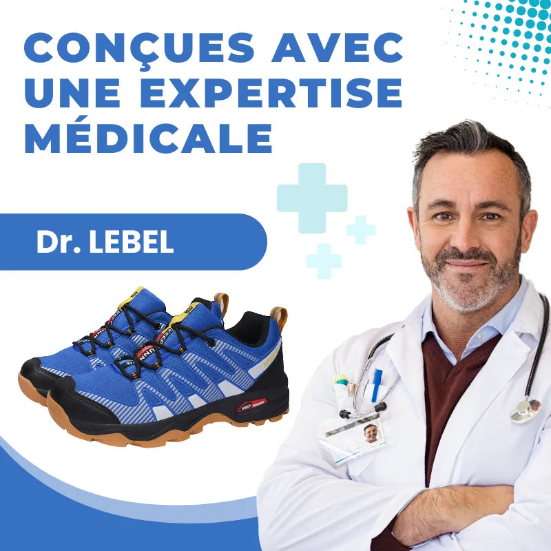 Chaussures de marche à confort orthopédique