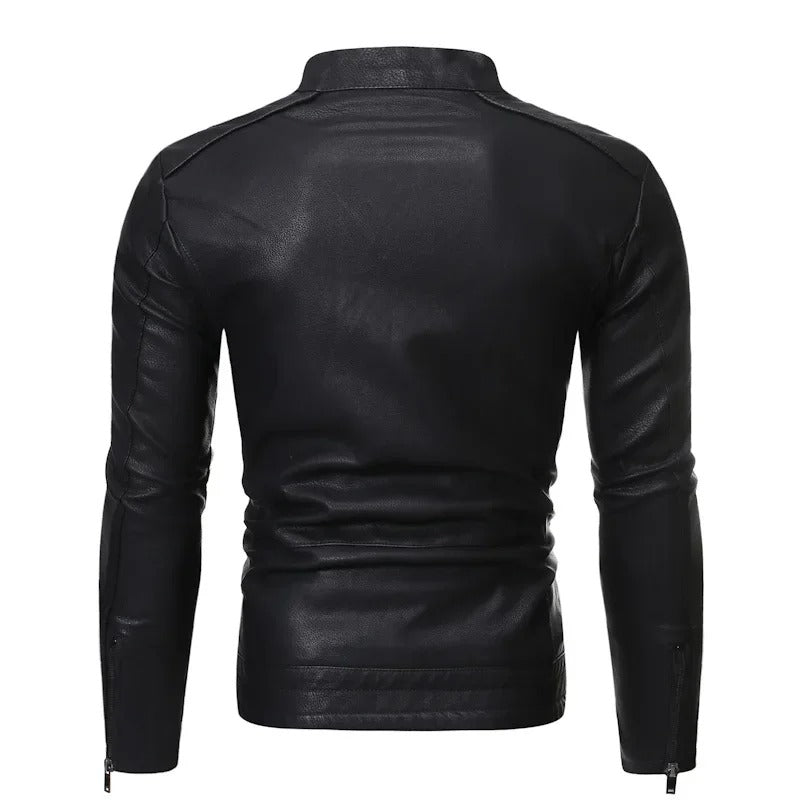 Karol™ | Elegancka Skórzana Kurtka
