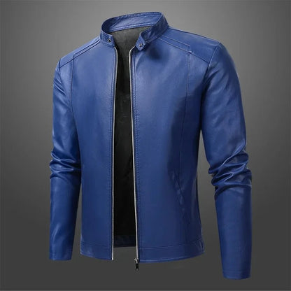Patryk™ | Elegancka Skórzana Kurtka Motocyklowa